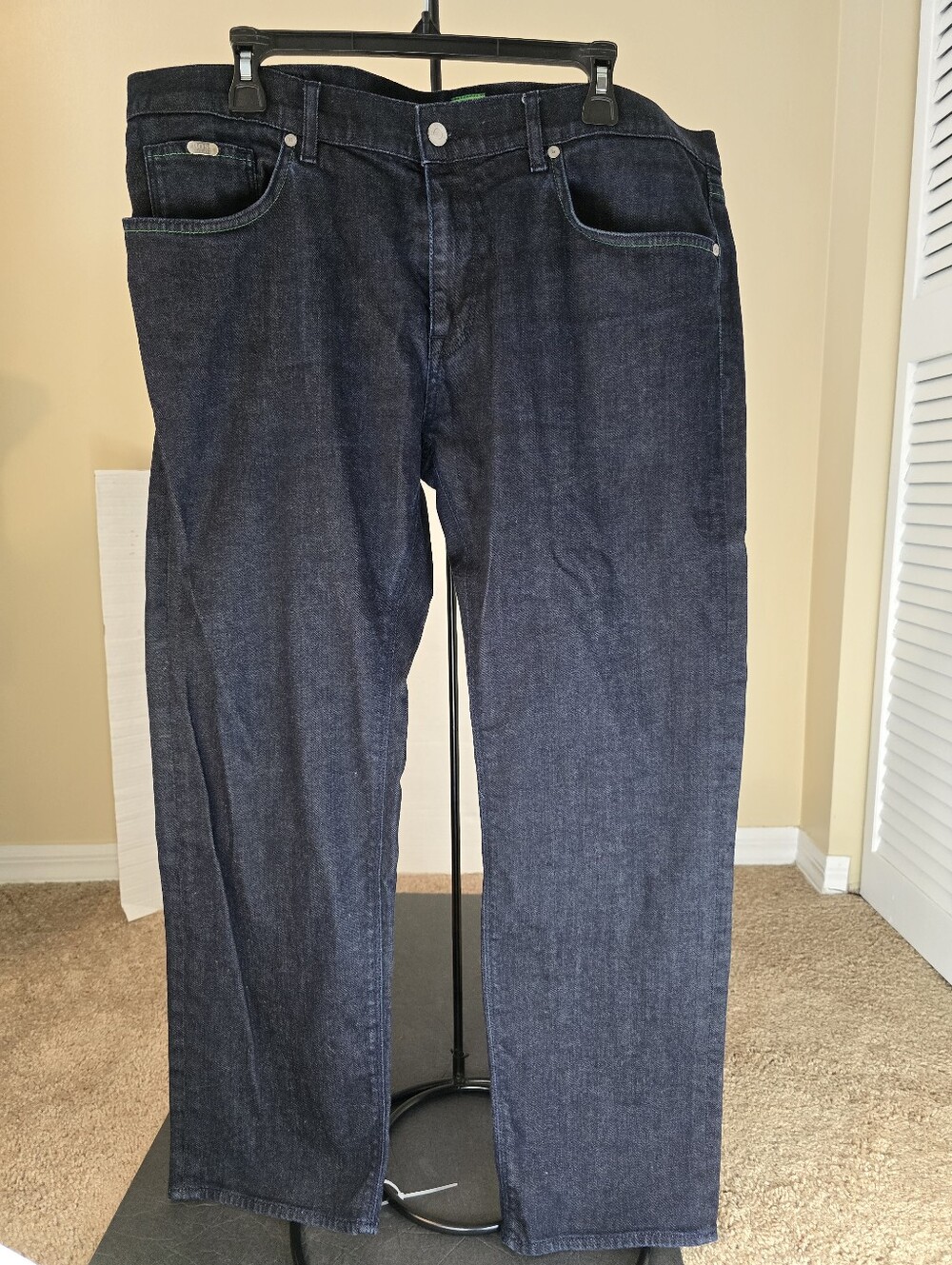 Boss HUGO BOSS - Green Label - Regular fit STRETCH denim jeans, size 36x30